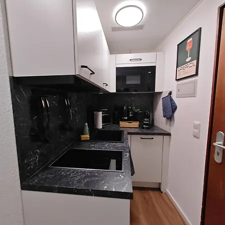Neu I Design I 1-zimmer-apartment I Hotelturm I Etage 21 I Boxspring I Ausblick Apartment Augsburg