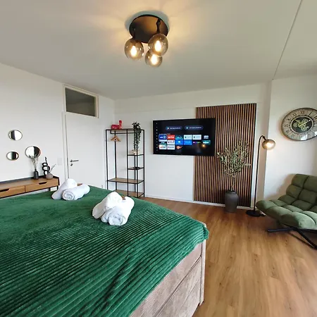 Neu I Design I 1-zimmer-apartment I Hotelturm I Etage 21 I Boxspring I Ausblick
